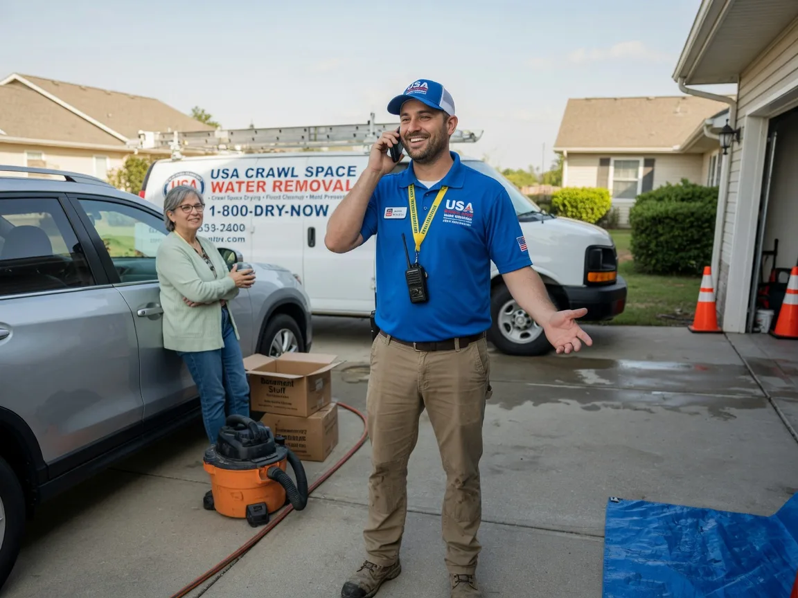Crawl Space Water Removal Jenks, OK FAQs